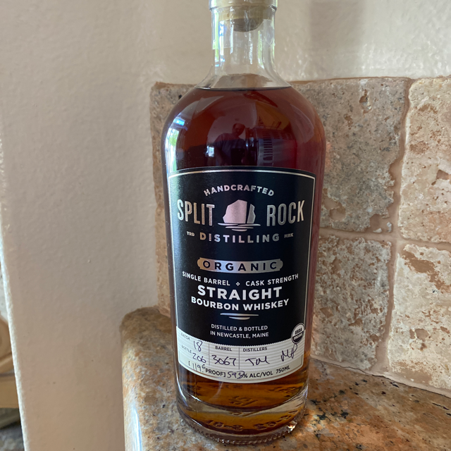Split Rock Organic Straight Bourbon Single Barrel #3067