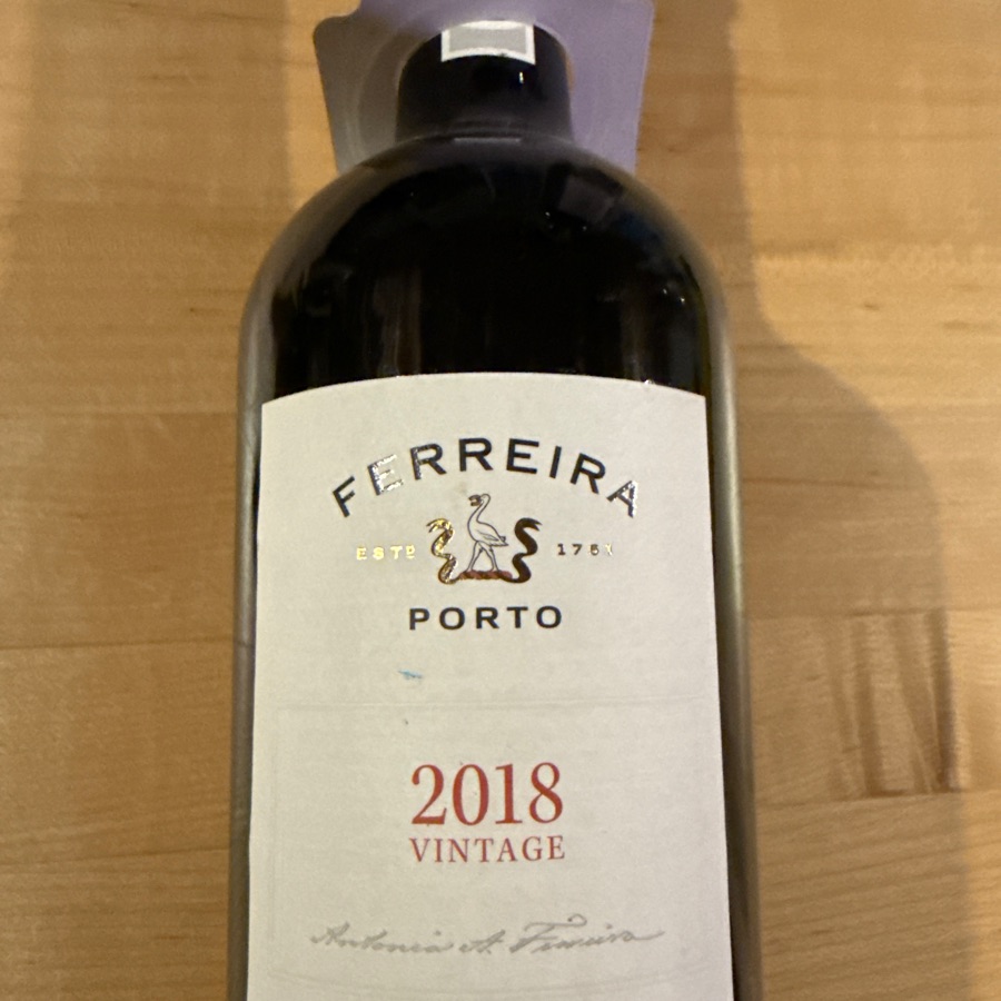 Ferreira 2018 Vintage Porto
