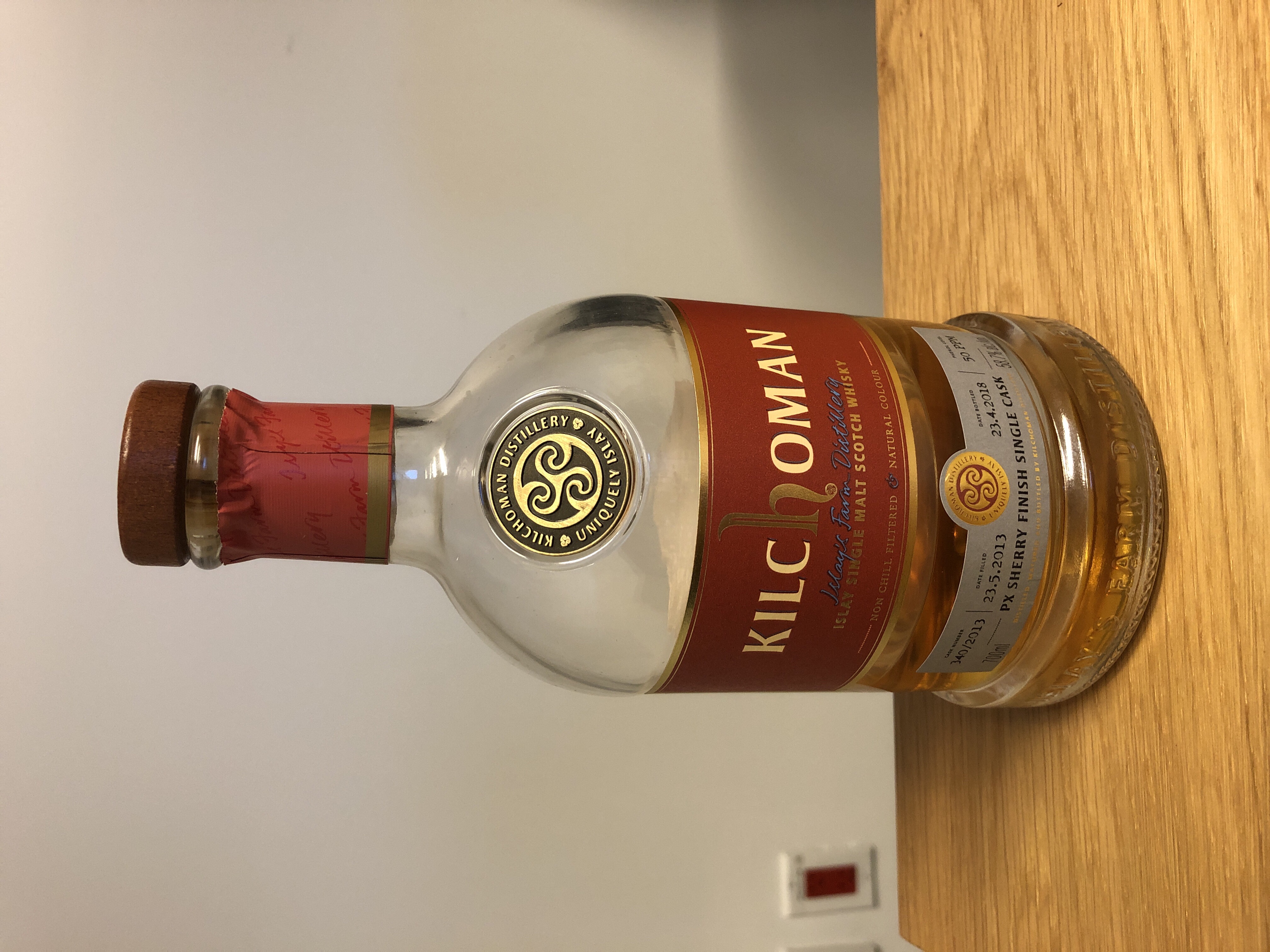 Kilchoman PX Sherry Finish Single Cask