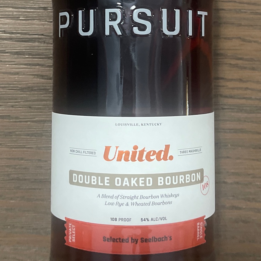 Pursuit United Double Oaked Bourbon - Selected By Seelbach's