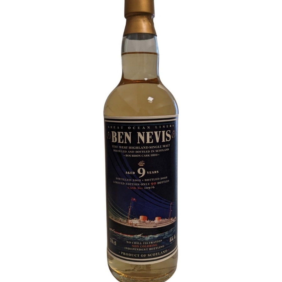 Ben Nevis 9 years Great Ocean Liners