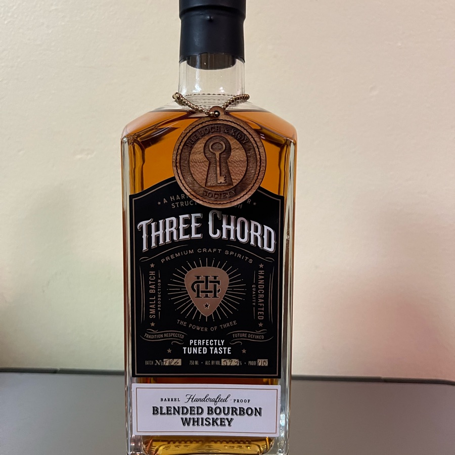 Three Chord Single Barrel Straight Bourbon Whiskey (The Rhythm Section)