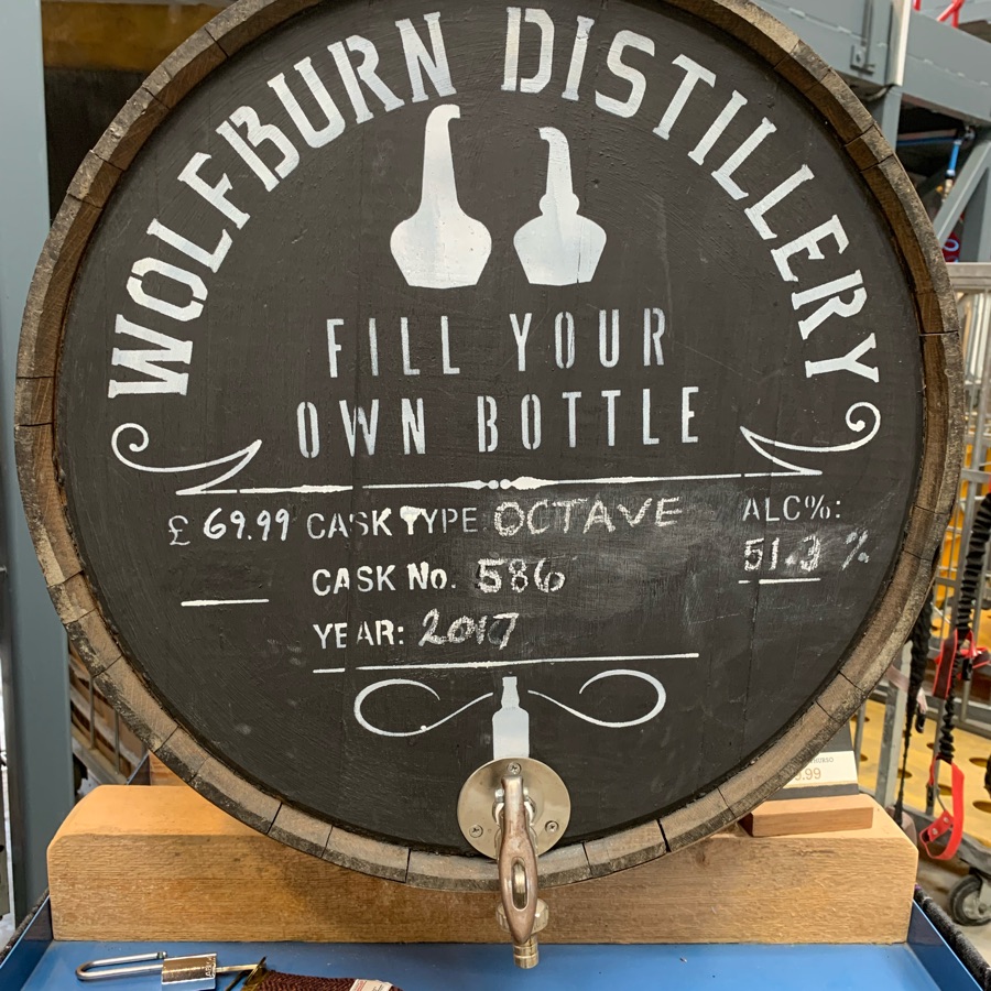 Wolfburn 6y/o 2017 Hand Bottling (Cask: 586)
