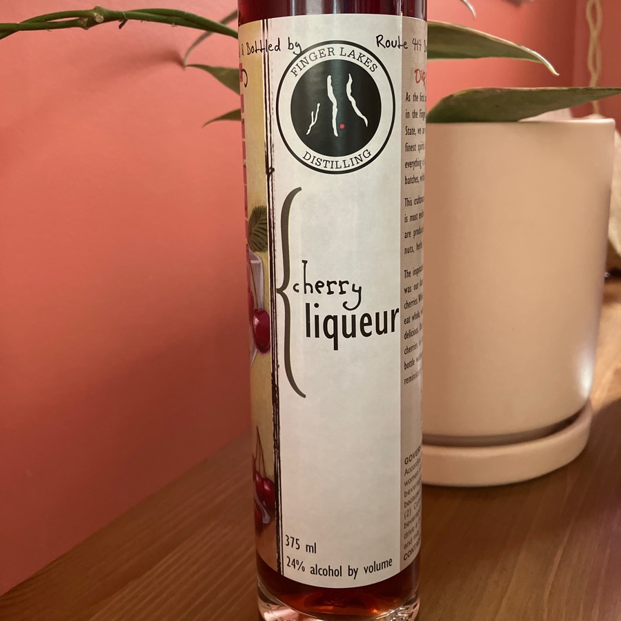 Finger Lakes Distilling Cherry Liqueur