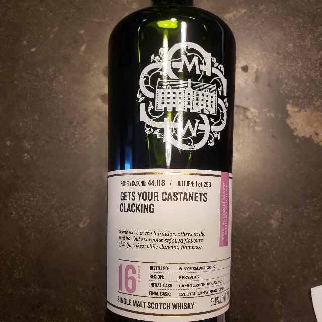 Gets Your Castanets Clacking 44.118 (SMWS)