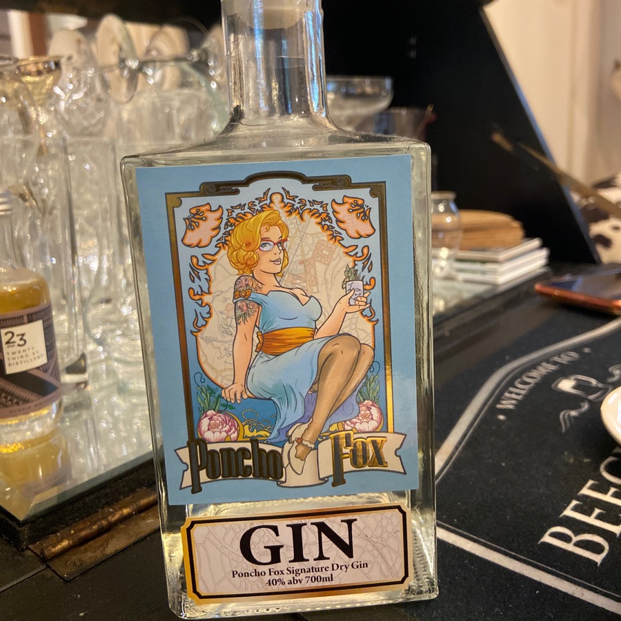 Poncho Fox signature Dry Gin