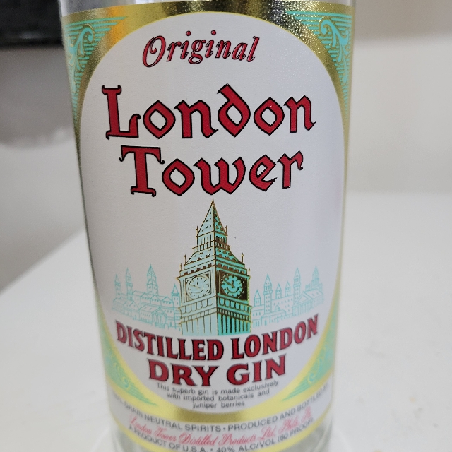 Orginal London Tower dry gin