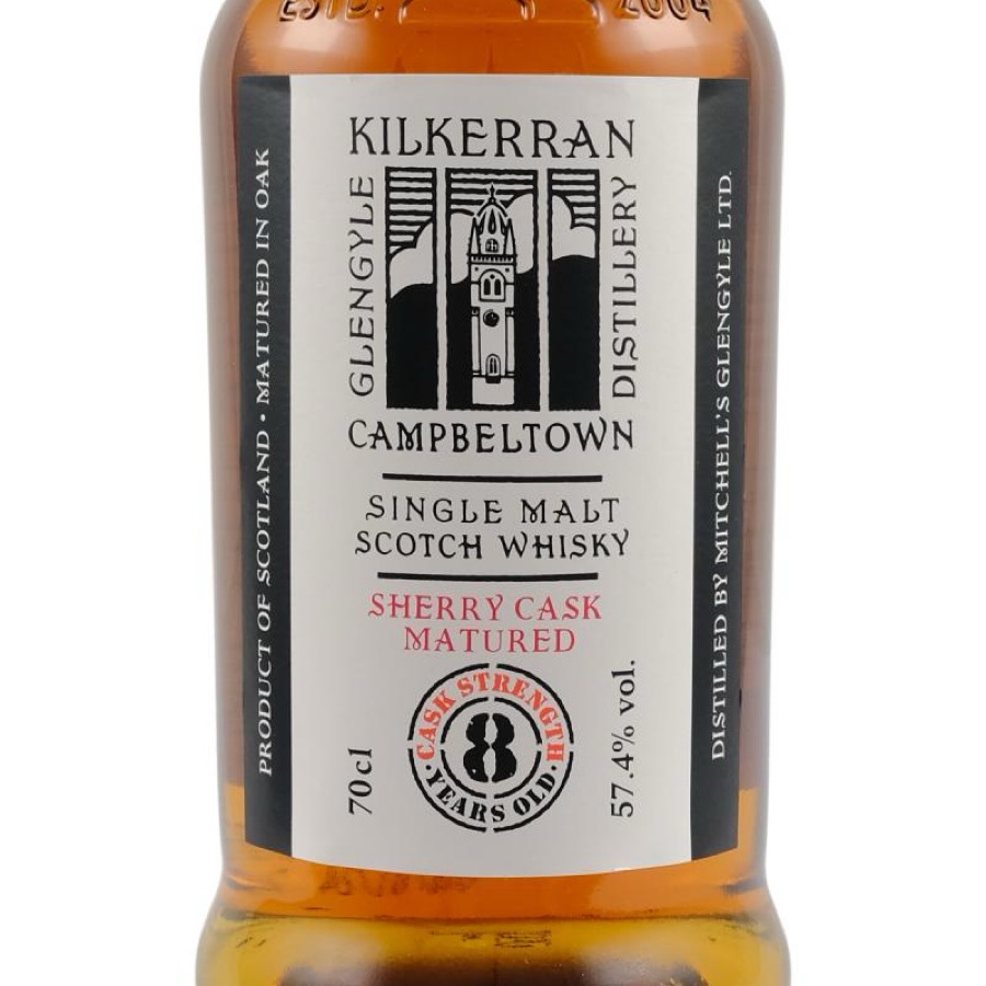 Kilkerran 8 Year Old Cask Strength - Oloroso Sherry (2024)