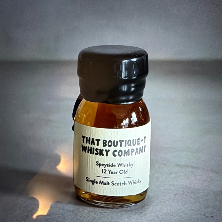 that boutiquew-y whisky company speyside 12 year old
