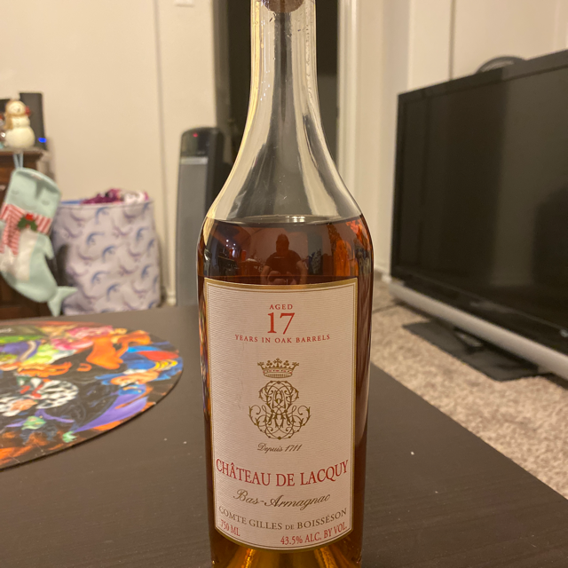 Chateau De Lacquy 17 year Bas Armagnac