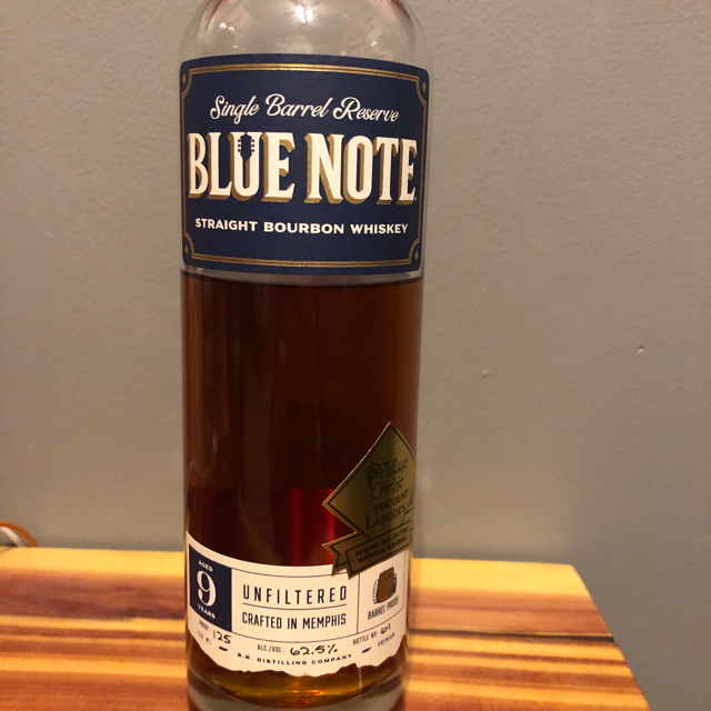 Blue Note 9 Year Single Barrel Reserve Bourbon