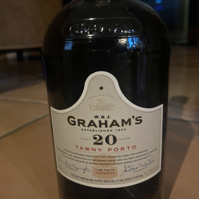 Graham's 20 year Tawny Porto