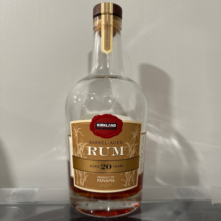Kirkland 20 Year Barrel-Aged Rum