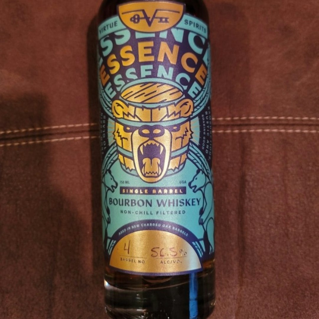 Virtue Spirits Essence Single Barrel Bourbon Barrel #4