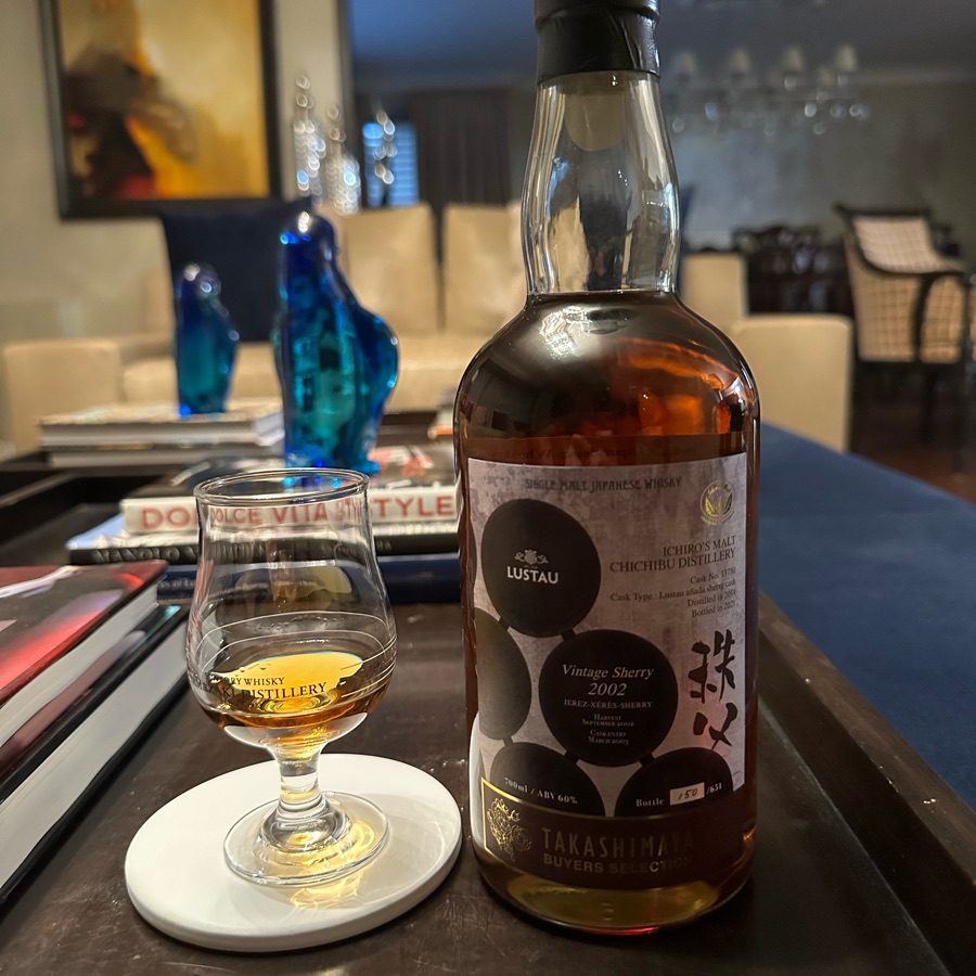 Chichibu Lustau Añada Cask 13730 Takashimaya