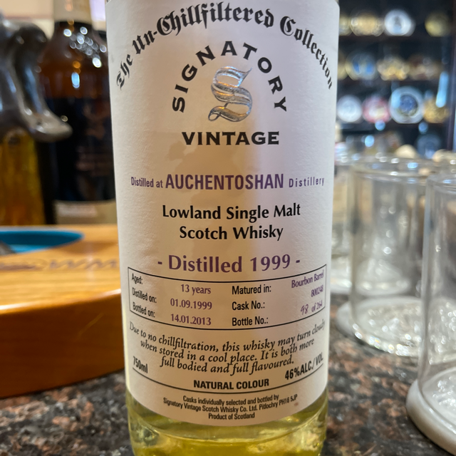 Auchentoshan signatory vintage