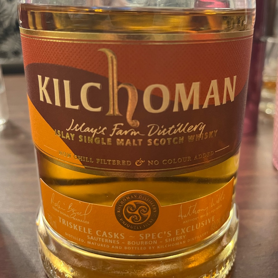 Kilchoman Triskele Casks - Spec's Exclusive