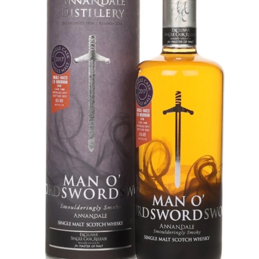 Annandale Man O'Sword Vintage 2017 - Bourbon Cask (cask 1480) Whisky