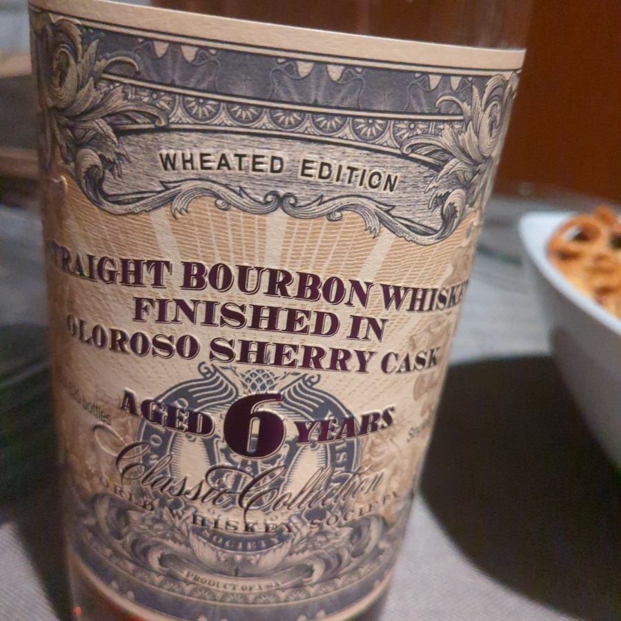 World whiskey Society Oloriso Sherry Cask 6 yr
