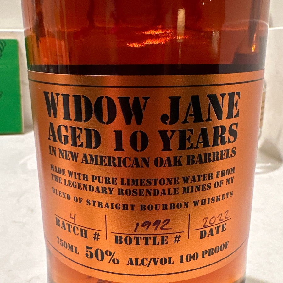 Widow Jane 10 Year Anniversary Edition