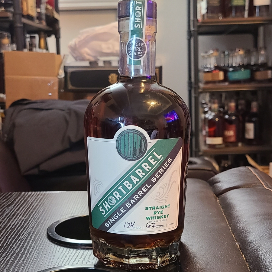 Shortbarrel Straight Rye Whiskey