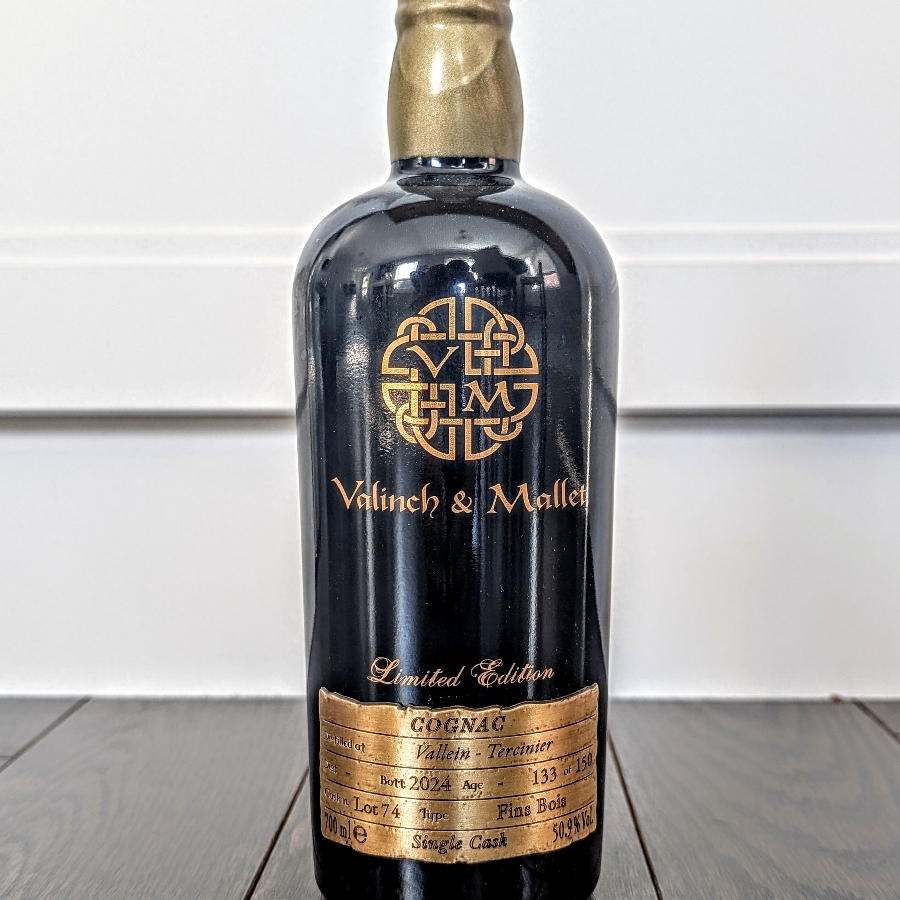 Valinch & Mallet Vallein Tercinier 1974 50 Year Fins Bois Cognac