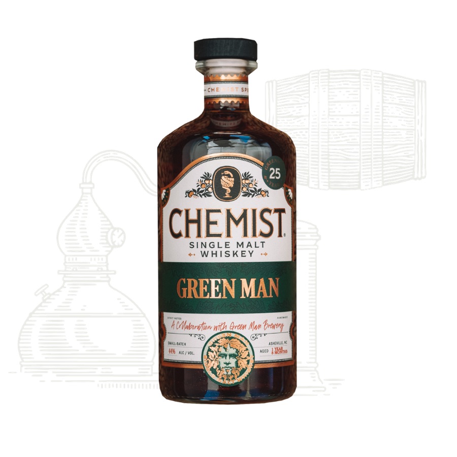 Chemist Single Malt Whiskey Green Man
