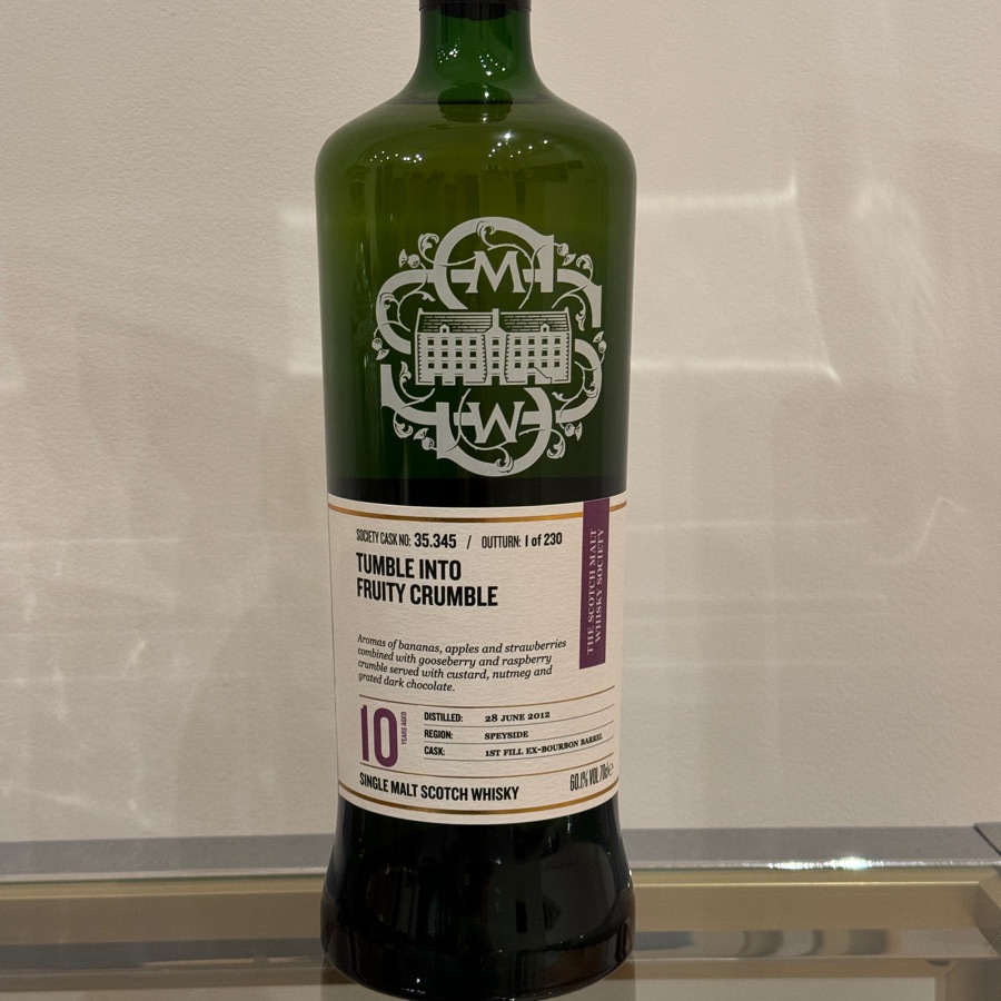 Tumble Into Fruity Crumble 35.345 (SMWS)