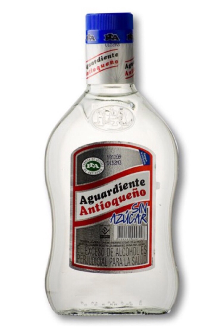 Aguardiente Antioqueño sin azúcar