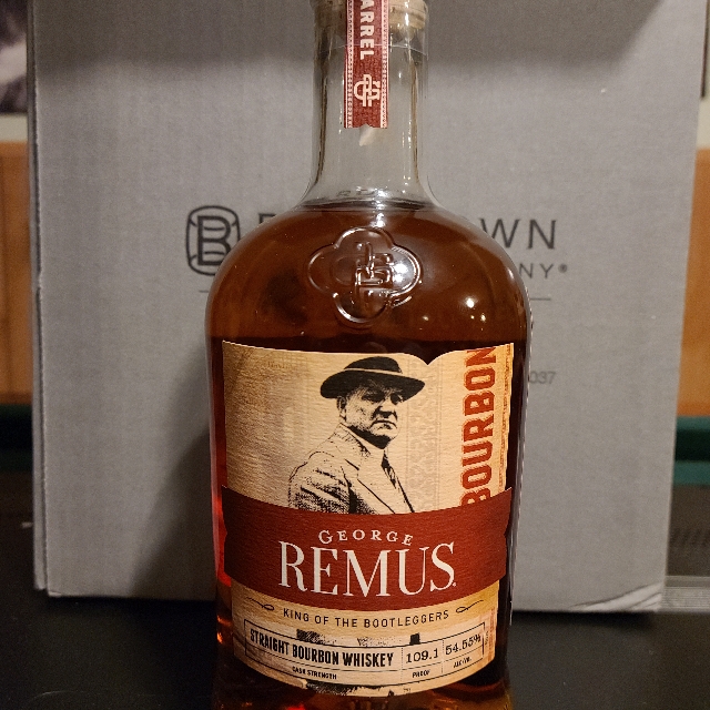 George Remus Straight Bourbon Whiskey Cask Strength Single Barrel (2022 ADHD Pick He Adored Hawaiian Punch)