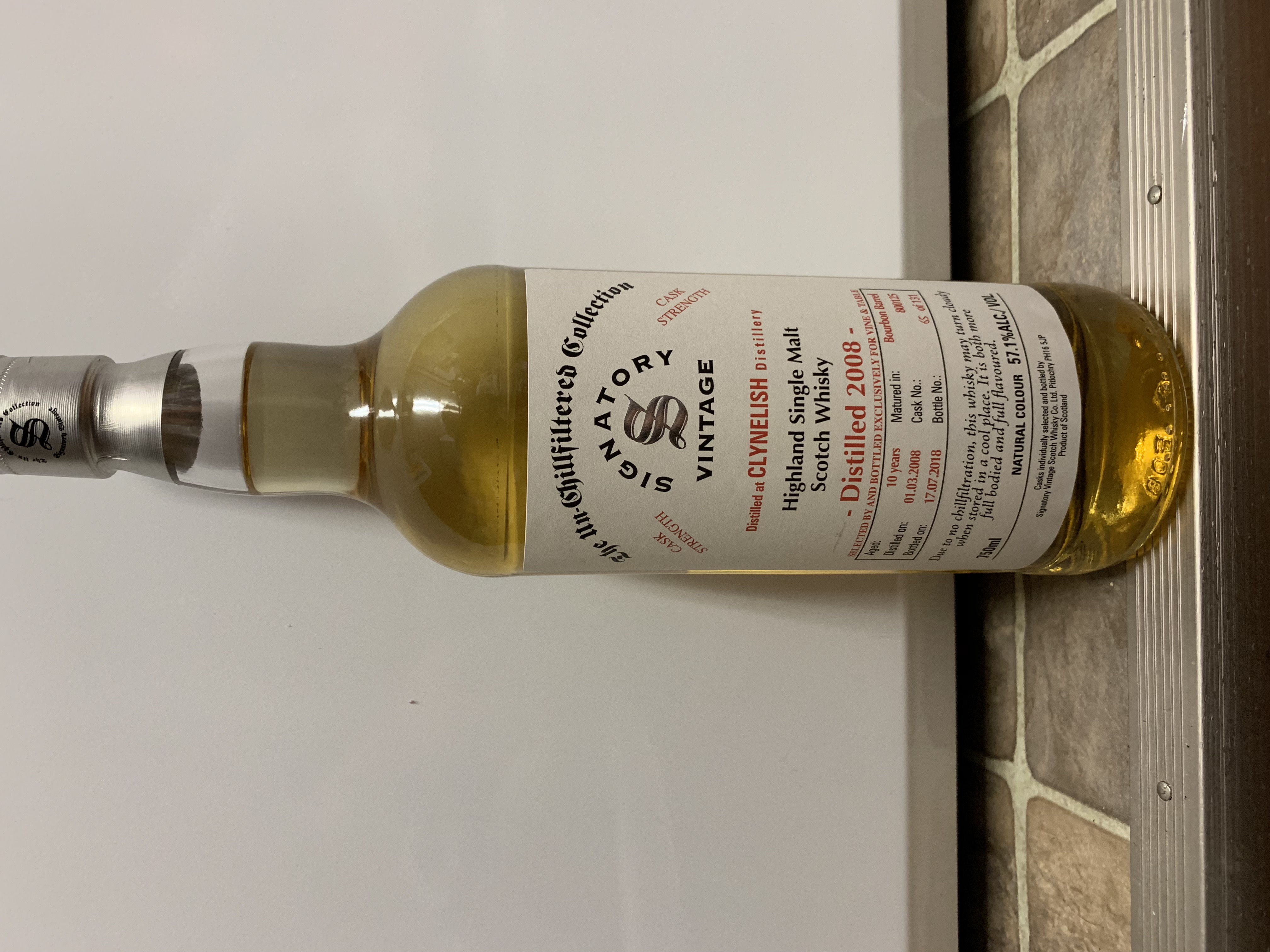 Clynelish 2008 10 Year Un-Chillfiltered Collection (Signatory)