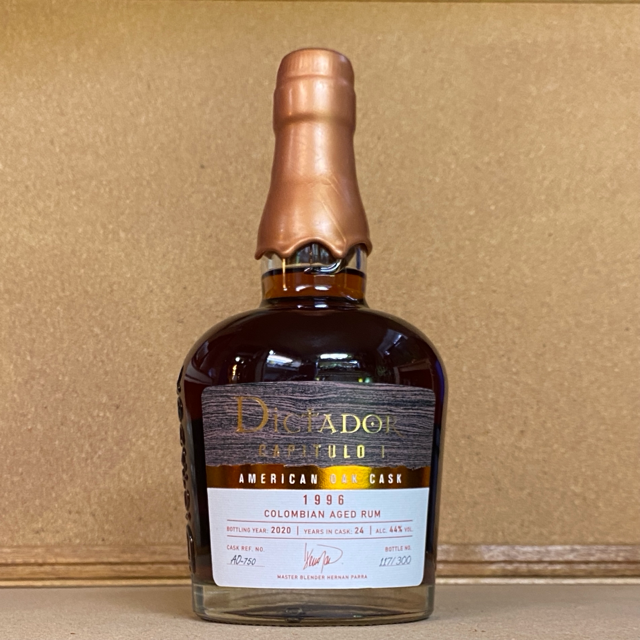 Dictador Capitulo I - 1996 Colombian Aged Rum