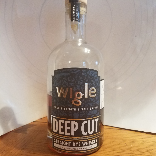 Wigle Deep Cut Straight Rye Whiskey - Cask Strength Single Barrel