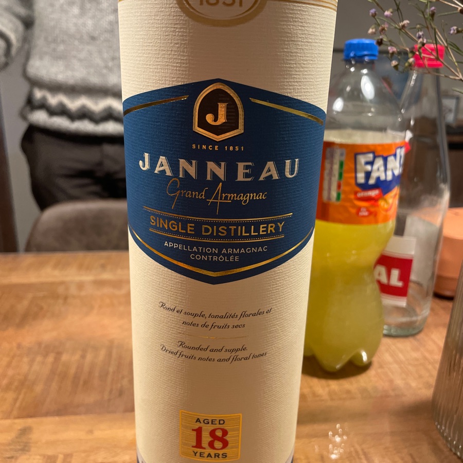 janneau grand armagnac 18 years