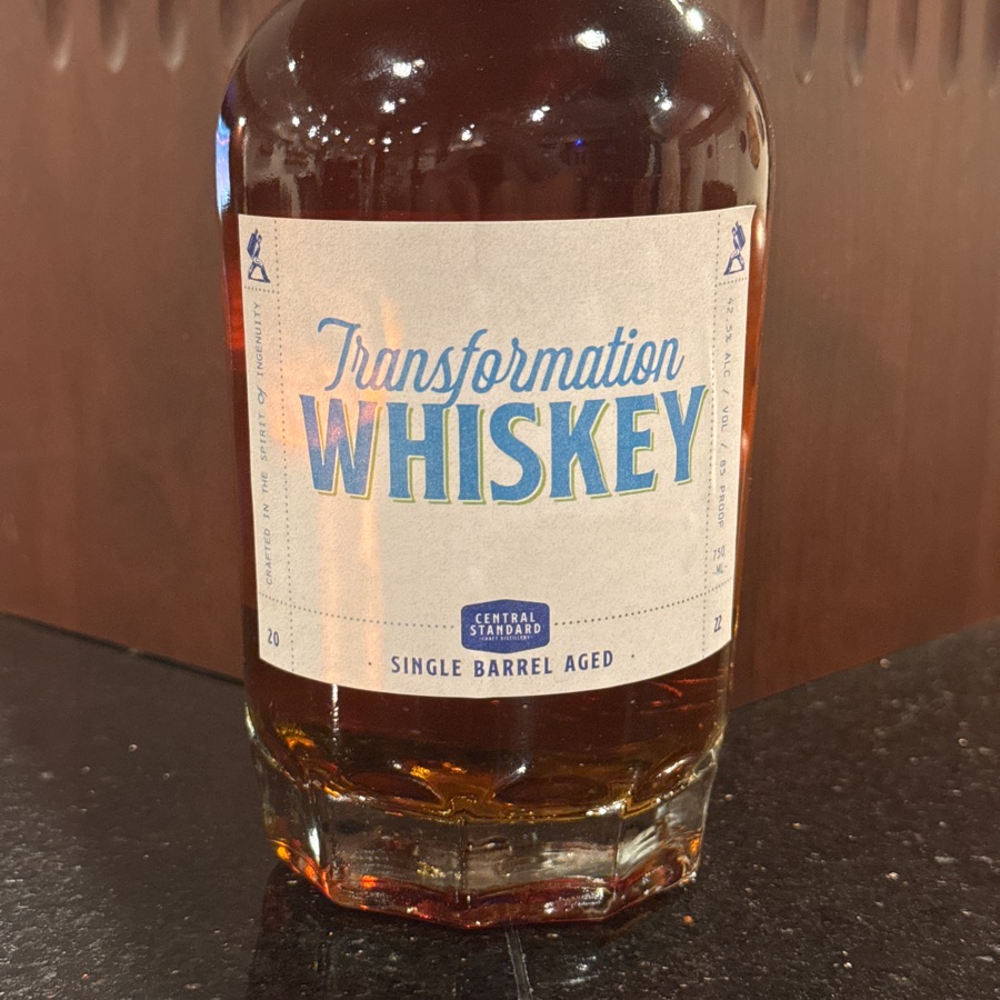 Central Standard Transformation Whiskey