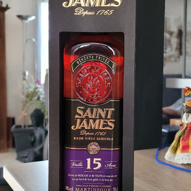 Saint James Rhum Vieux 15 Ans