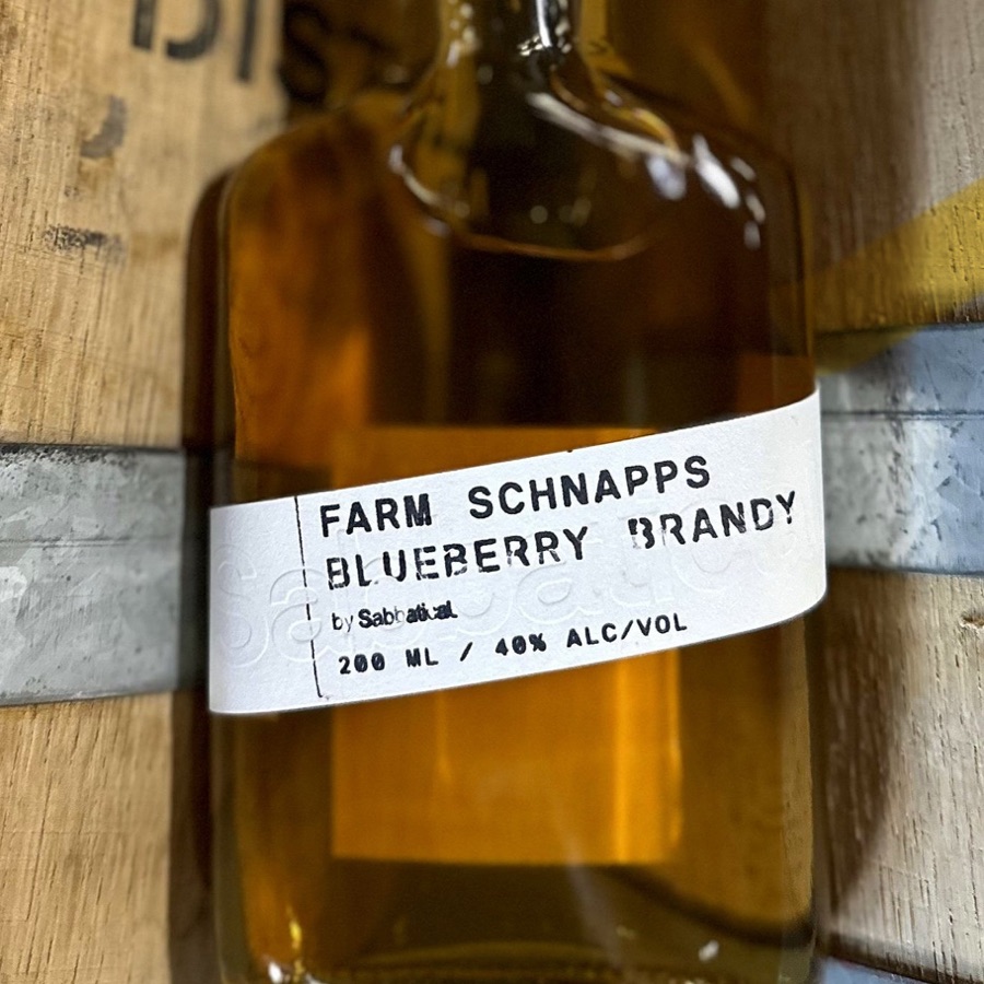 Sabbatical Farm Schnapps Blueberry Brandy