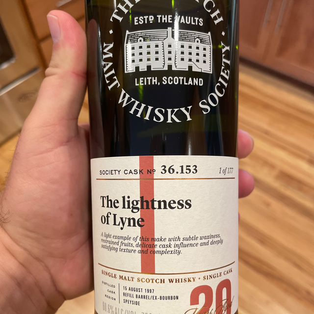 The lightness of Lyne - SMWSA - 36.153