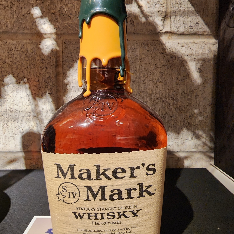 Makers Mark Green&Gold Wax