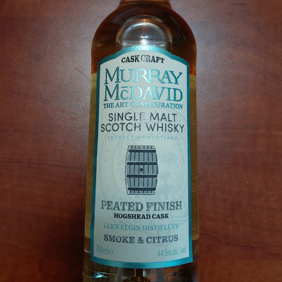 Murray McDavid Glen Elgin Peated Finish Smoke & Citrus