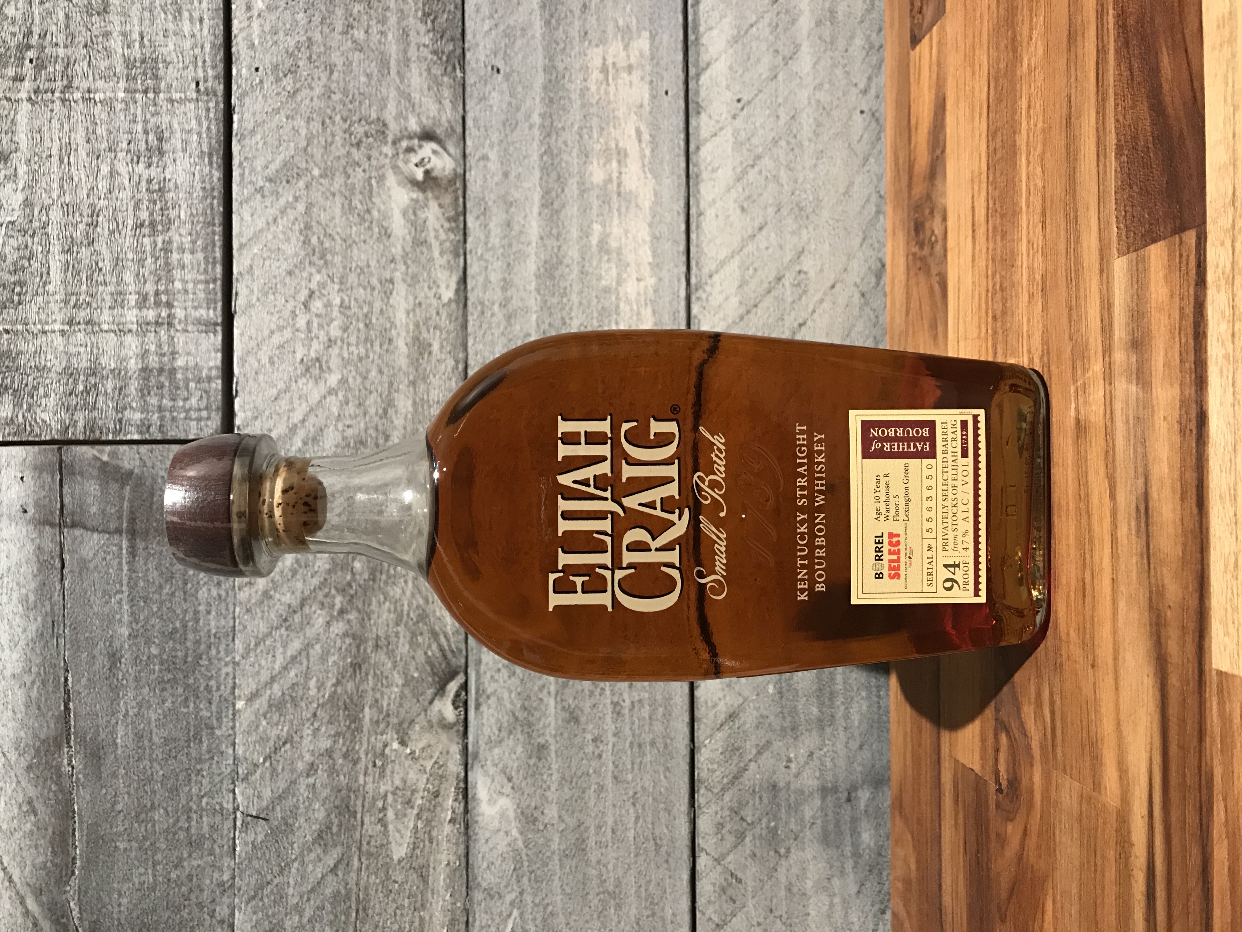 Elijah Craig Small Batch Barrel Select (Total Wine)