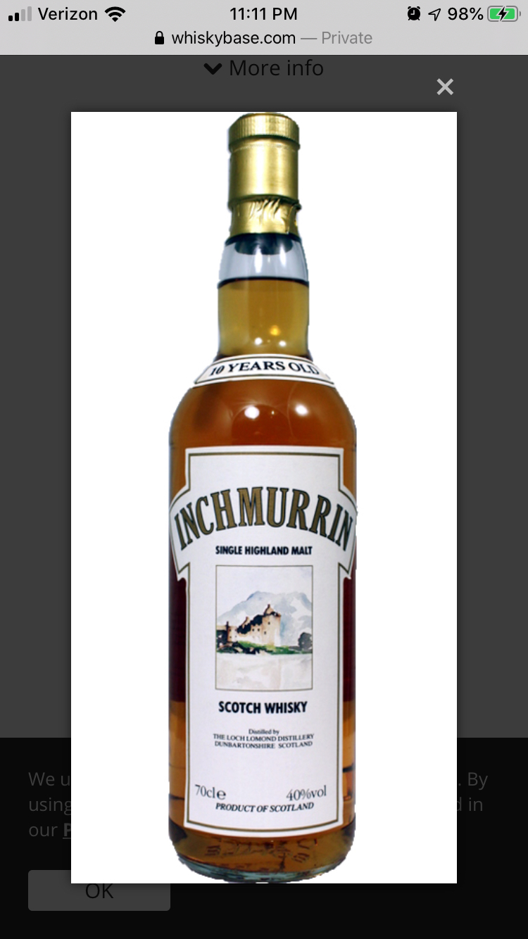 Inchmurrin 10 year old