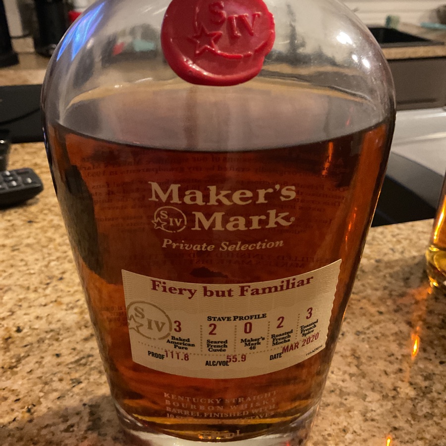 Maker's Mark Private Selection - Fiery but Familiar