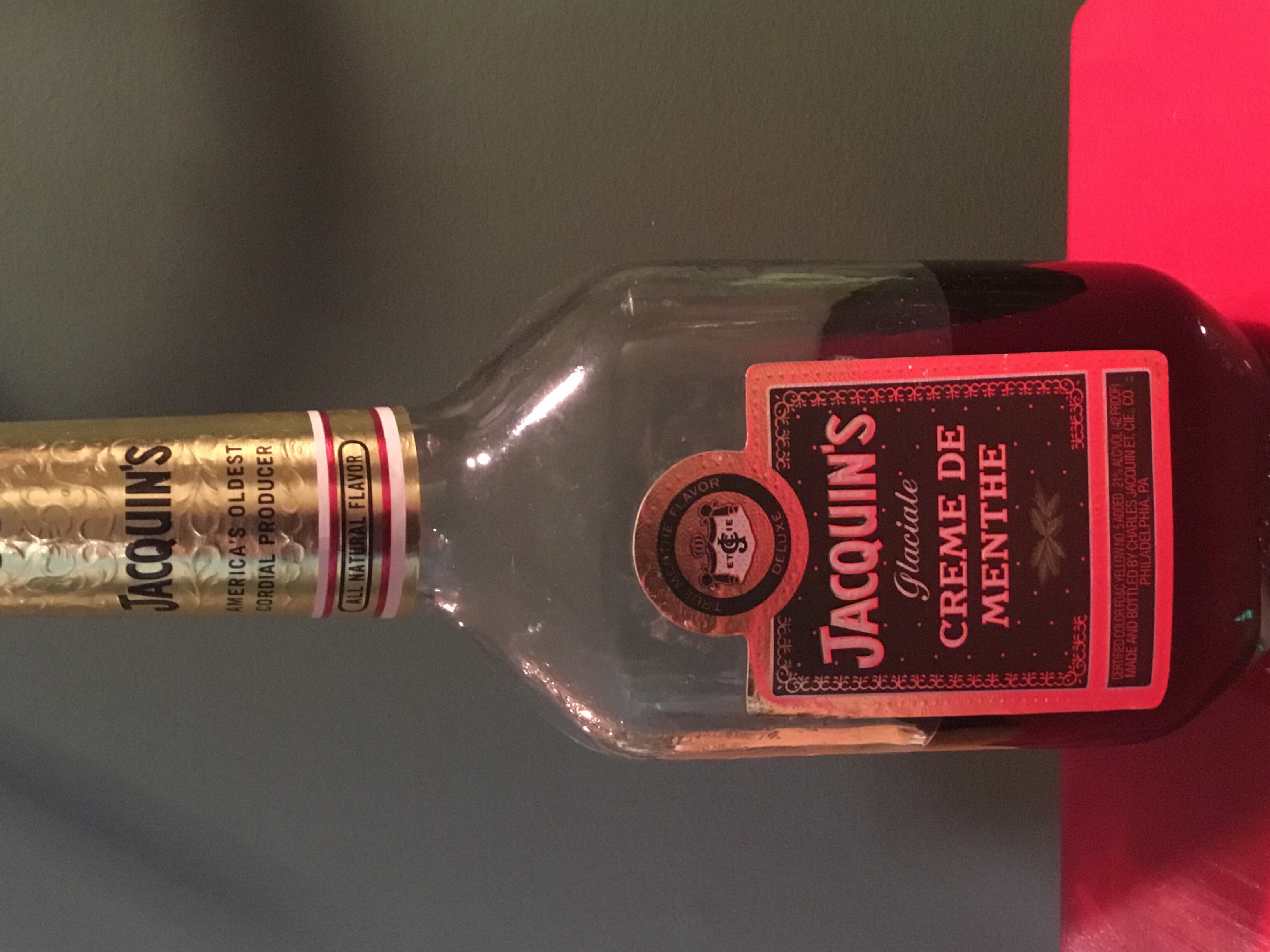 Jacquin's Creme De Menthe