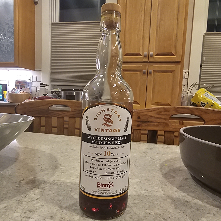 Signatory Vintage Speyside Mortlach 10yr
