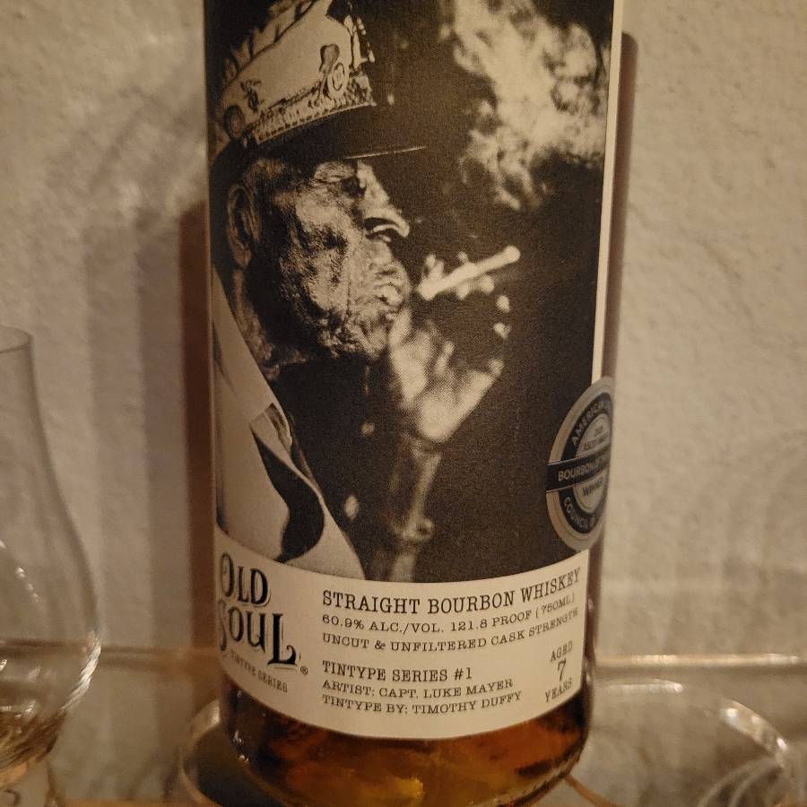 Old Soul Straight Bourbon Whiskey Tintype Series #1 (Third Release)