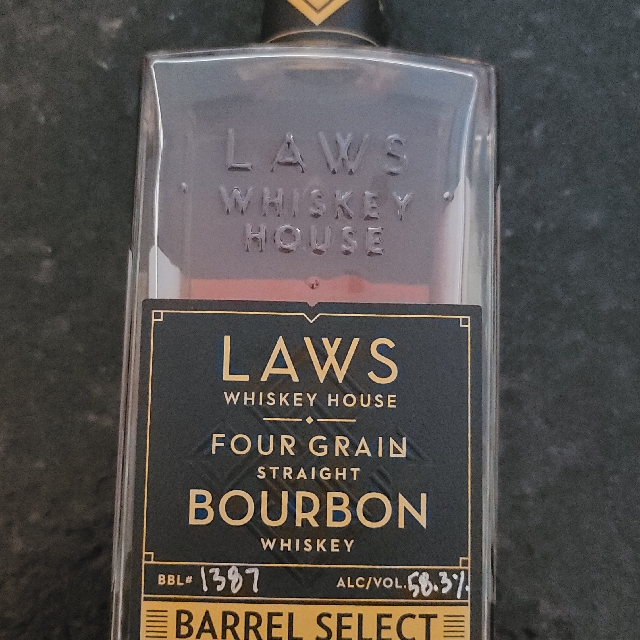 Laws Four Grain Straight Bourbon Barrel Select (SPRAYBERRY BOTTLE SHOP)