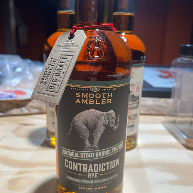 Smooth Ambler Contradiction Rye - Oatmeal Stout Barrel Finish w/Big Draft Brewing