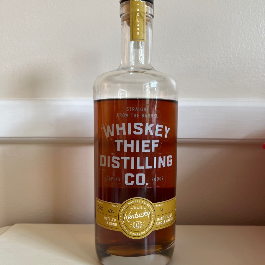 Whiskey Thief Single Barrell Bottled In Bond (64/21/15)