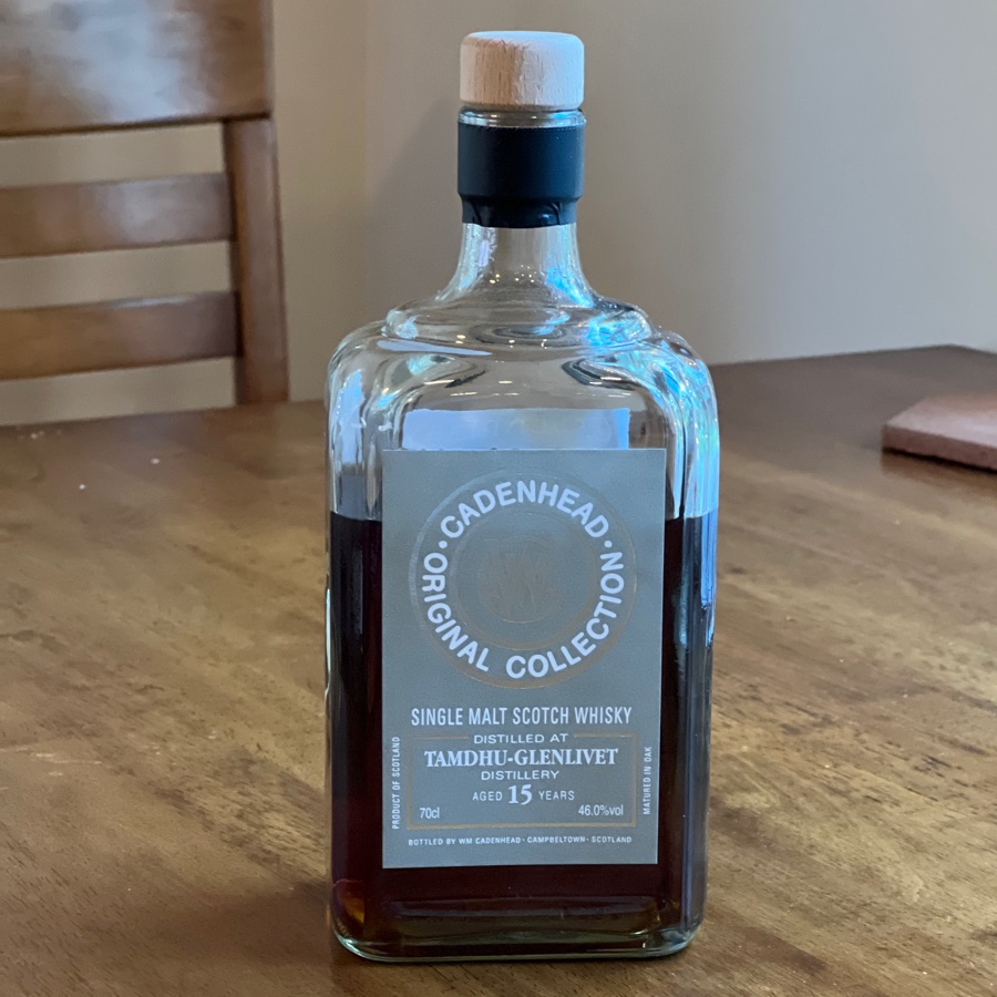 Cadenhead Tamdhu-Glenlivet 15